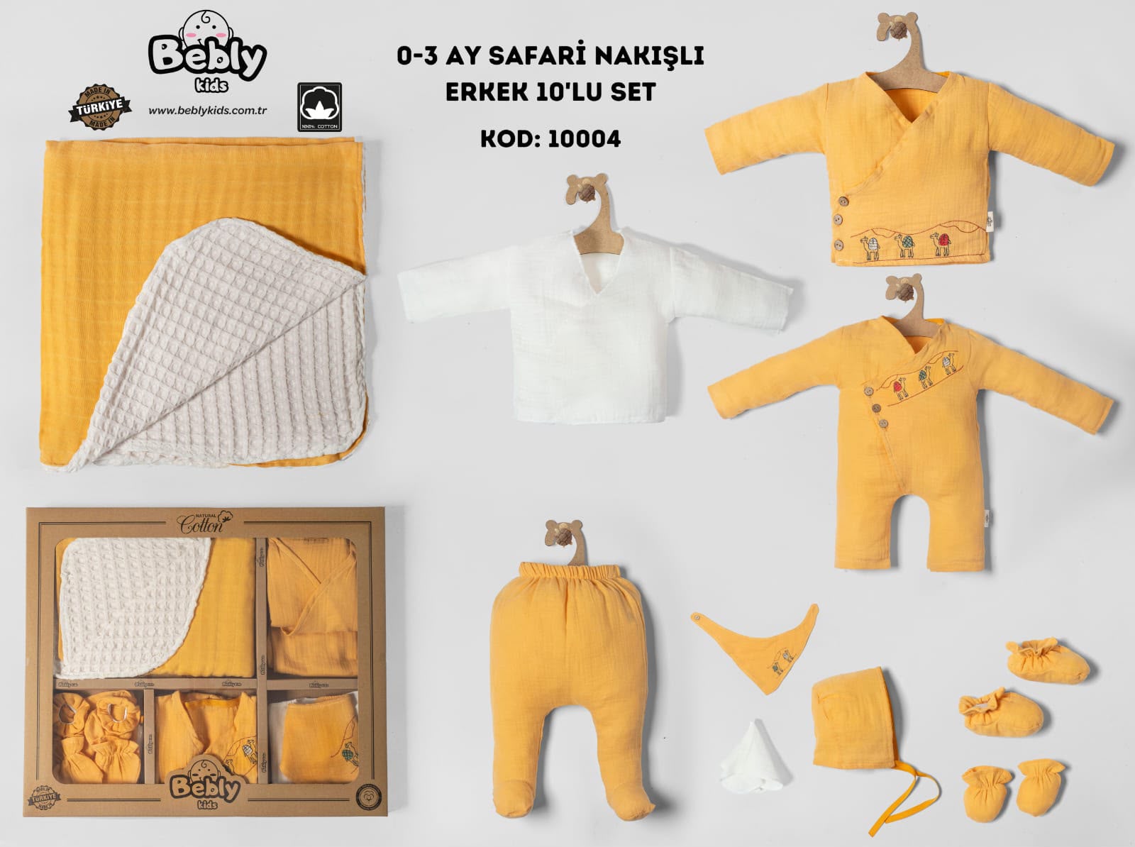 Bebly hastane çıkışı seti model 10004