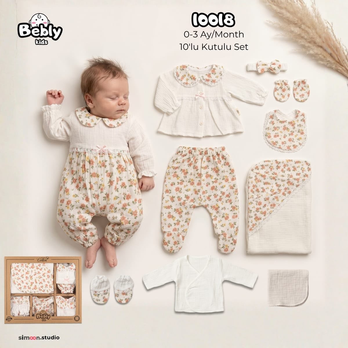 Bebly hastane çıkışı seti model 10018
