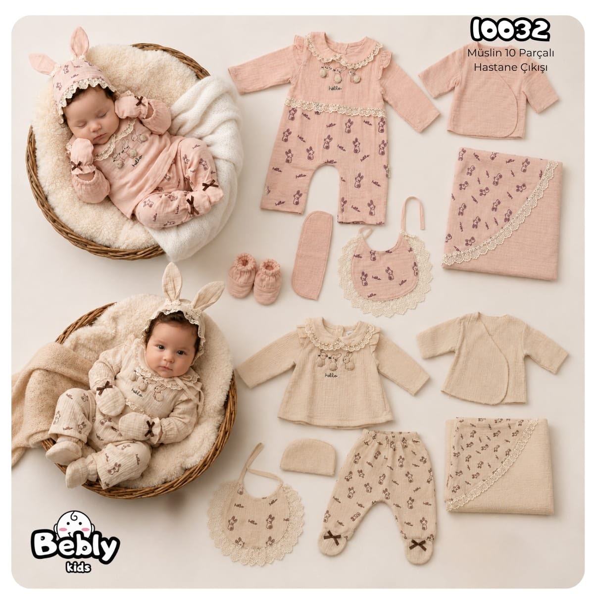 Bebly hastane çıkışı koleksiyonu