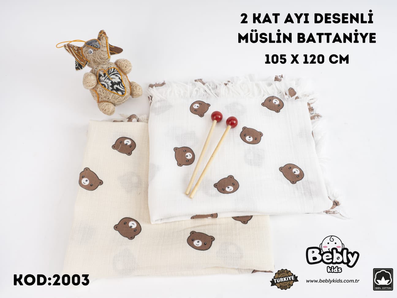 Bebly tek battaniye model 2003