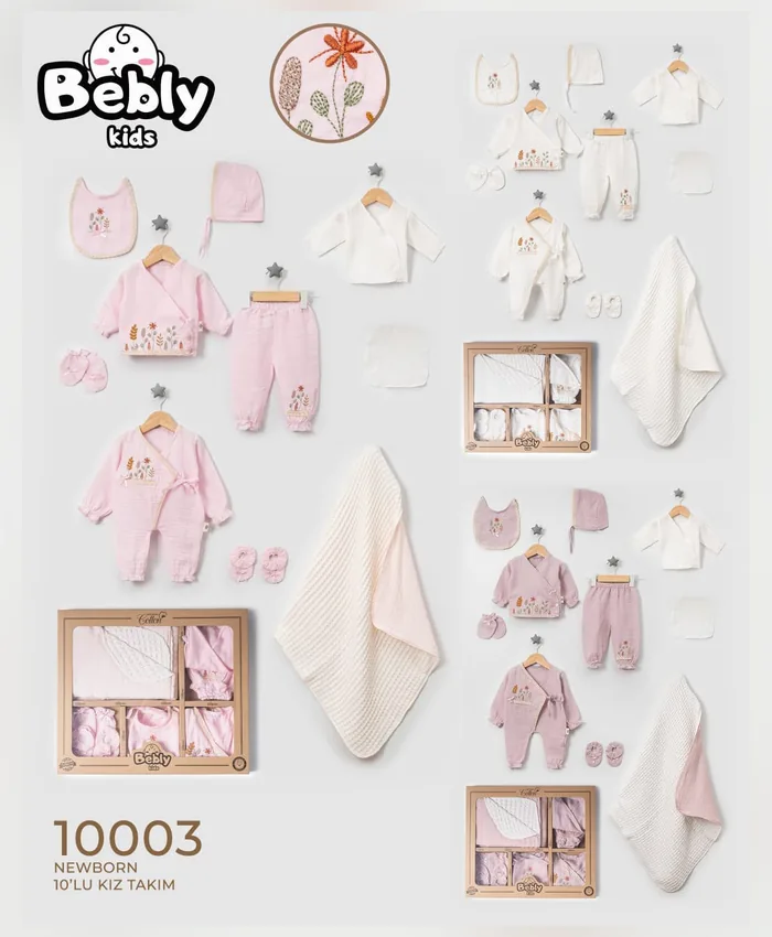 Bebly hastane çıkışı seti, model 10003