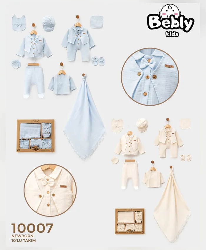 Bebly hastane çıkışı seti, model 10007
