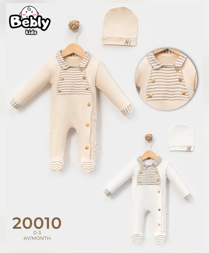 Bebly yenidoğan tulumu / takım, model 20010