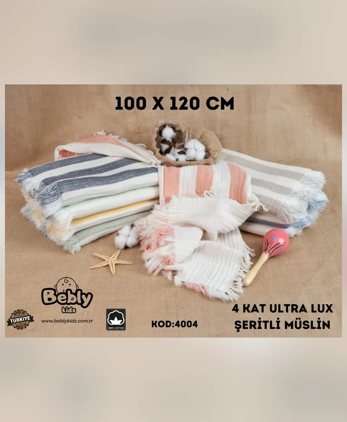 Bebly tek battaniye, model 4004