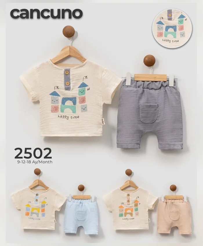 Can Cuno yazlık bebek giyim, model 2502