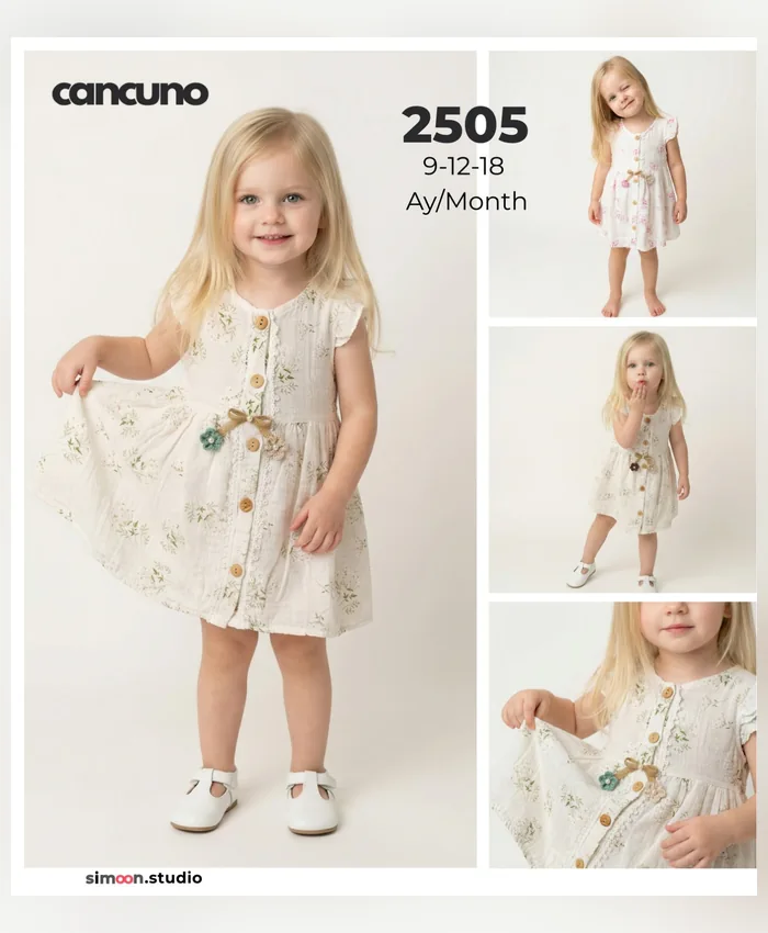 Can Cuno yazlık bebek giyim, model 2505