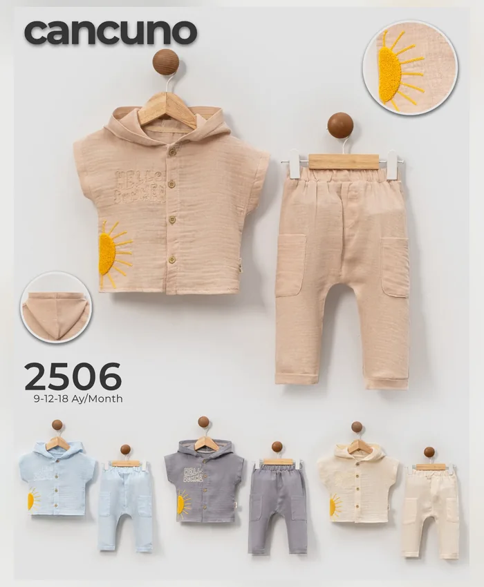 Can Cuno yazlık bebek giyim, model 2506
