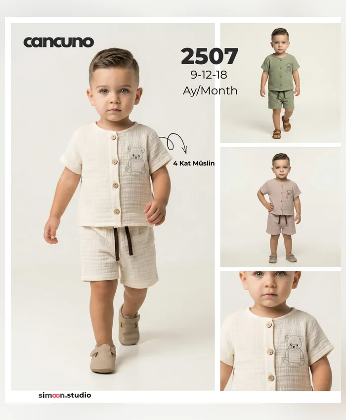Can Cuno yazlık bebek giyim, model 2507