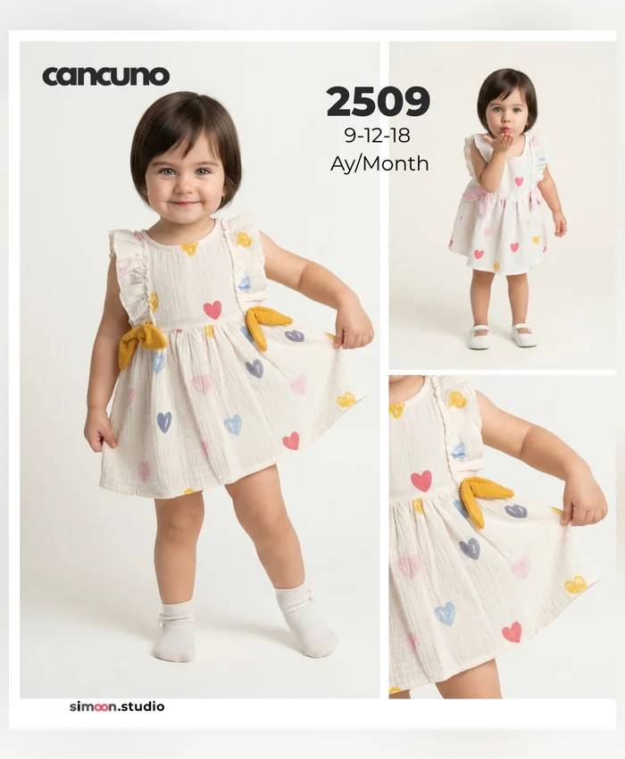 Can Cuno yazlık bebek giyim, model 2509
