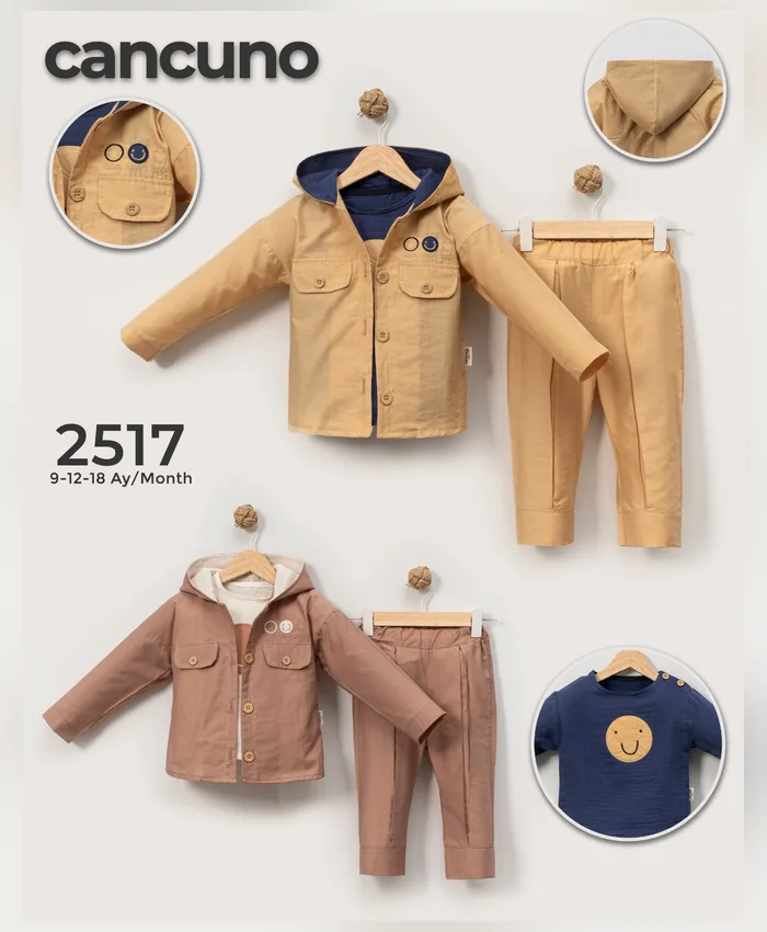 Can Cuno kışlık bebek giyim, model 2517