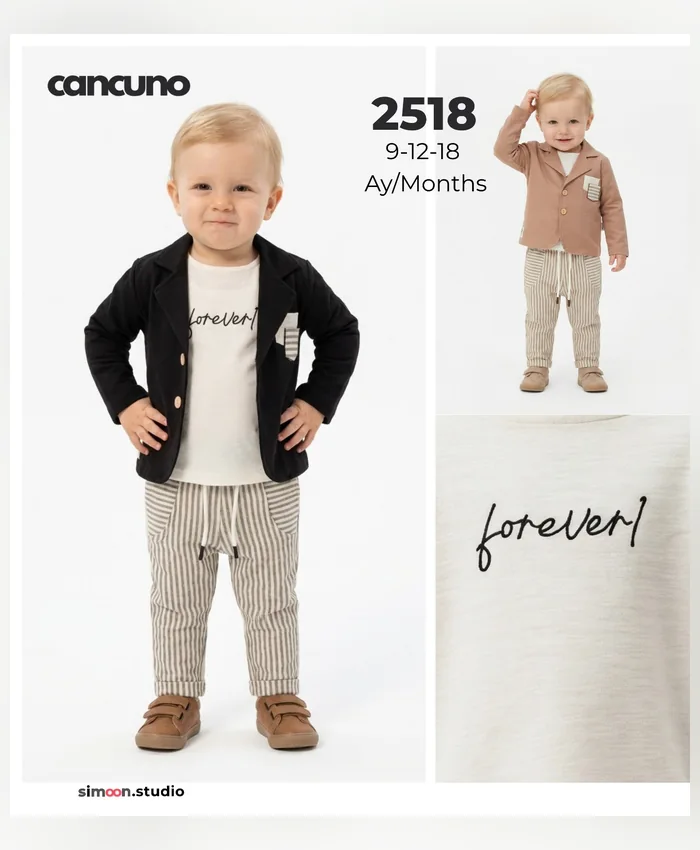 Can Cuno kışlık bebek giyim, model 2518