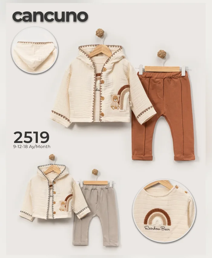 Can Cuno kışlık bebek giyim, model 2519