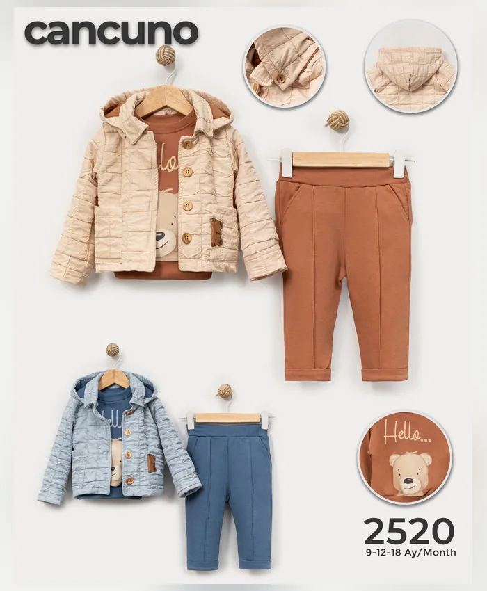 Can Cuno kışlık bebek giyim, model 2520