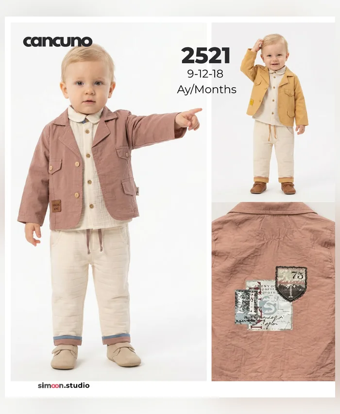 Can Cuno kışlık bebek giyim, model 2521