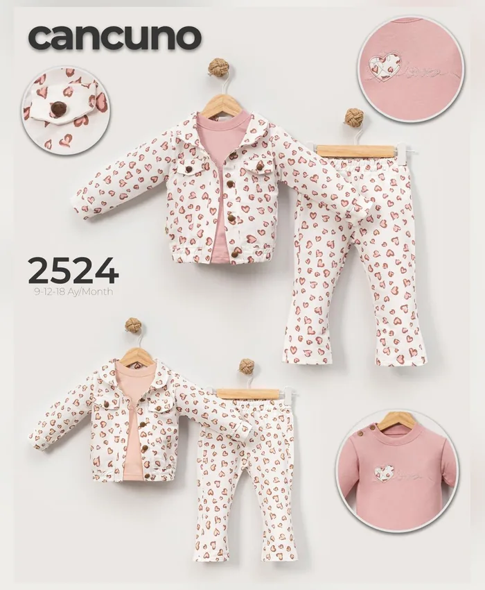 Can Cuno kışlık bebek giyim, model 2524