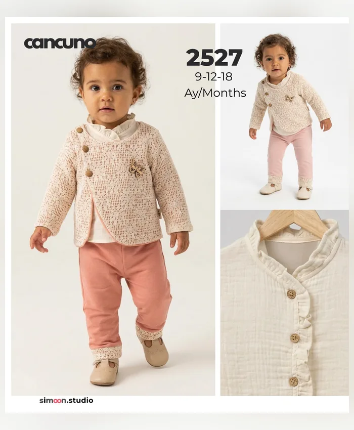 Can Cuno kışlık bebek giyim, model 2527