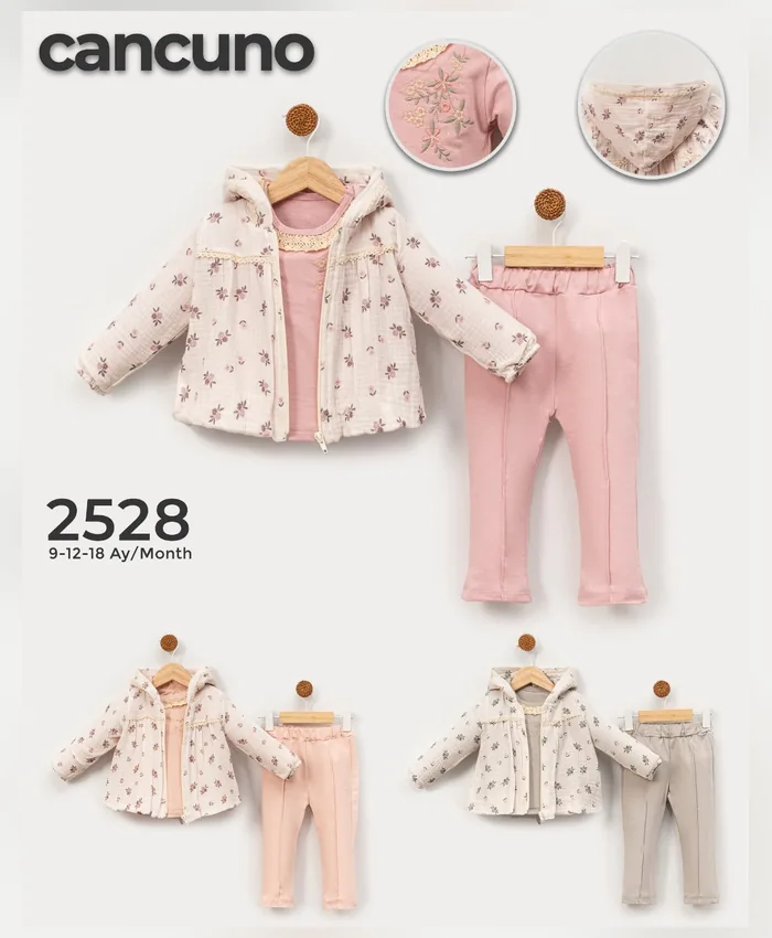 Can Cuno kışlık bebek giyim, model 2528
