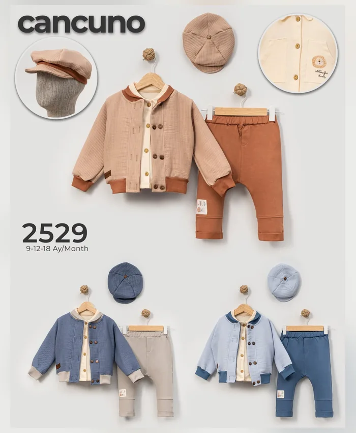 Can Cuno kışlık bebek giyim, model 2529