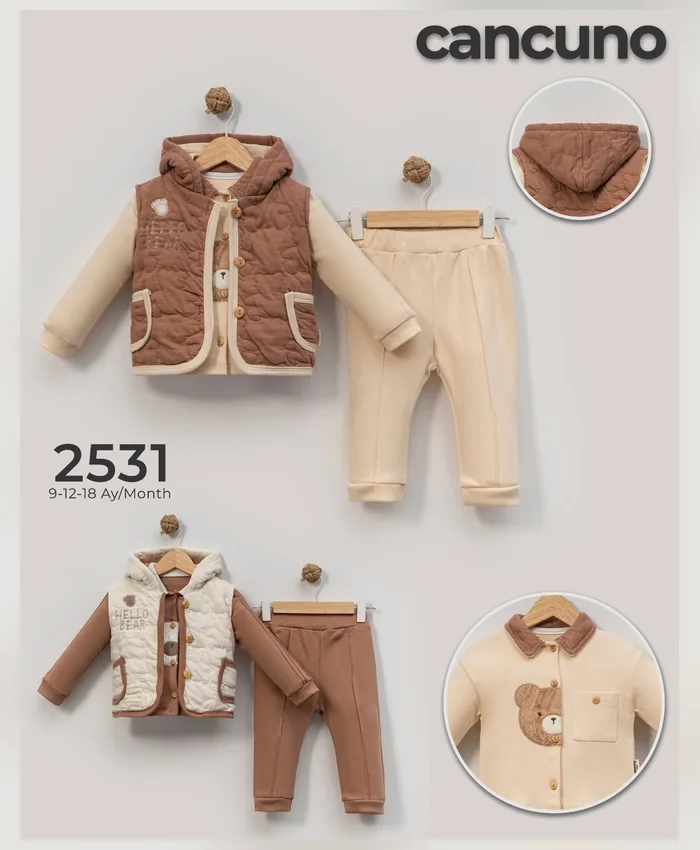 Can Cuno kışlık bebek giyim, model 2531