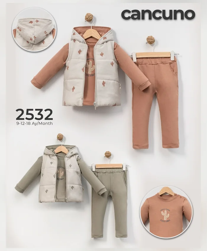 Can Cuno kışlık bebek giyim, model 2532