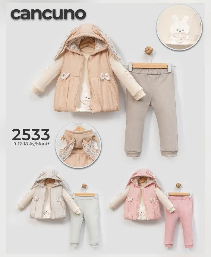 Can Cuno kışlık bebek giyim, model 2533