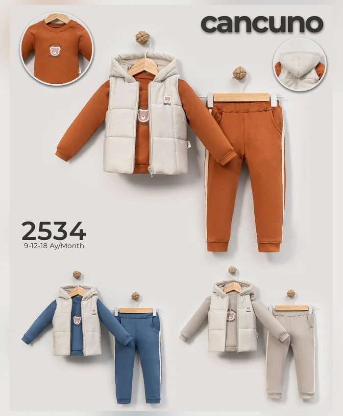Can Cuno kışlık bebek giyim, model 2534