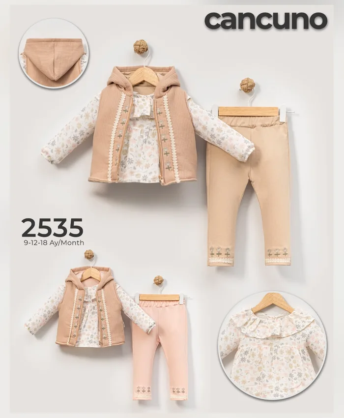 Can Cuno kışlık bebek giyim, model 2535
