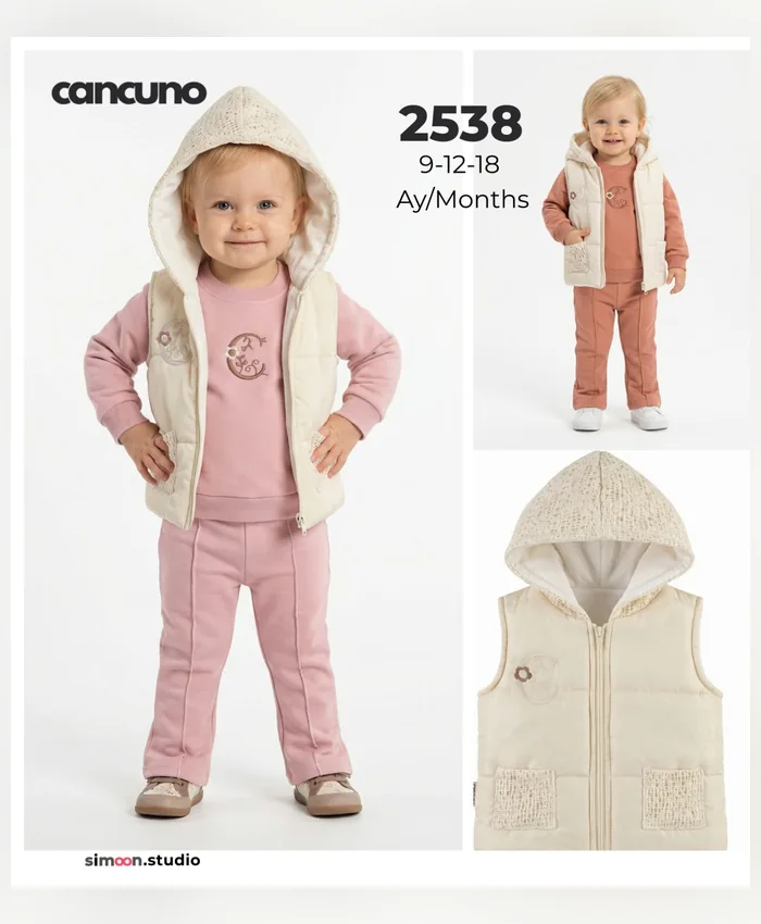 Can Cuno kışlık bebek giyim, model 2538