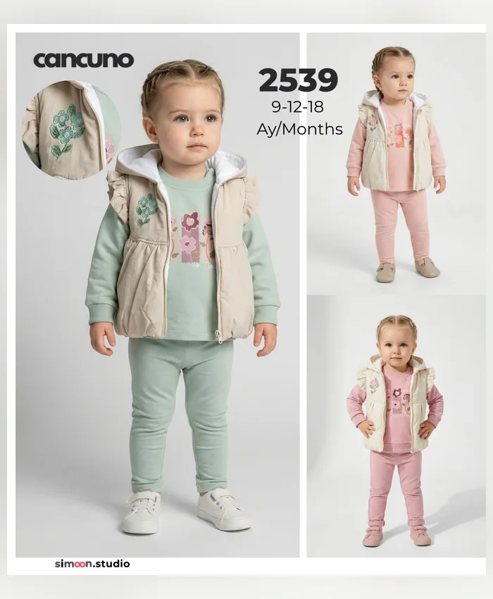 Can Cuno kışlık bebek giyim, model 2539