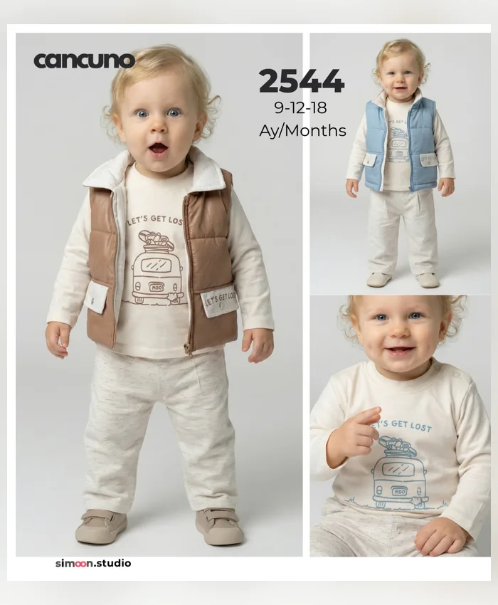 Can Cuno kışlık bebek giyim, model 2544