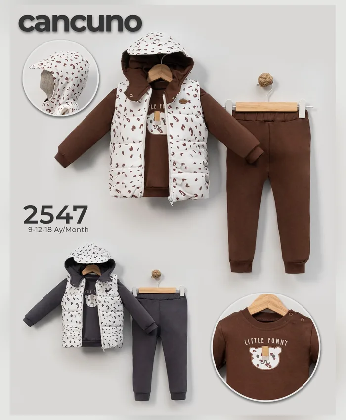 Can Cuno kışlık bebek giyim, model 2547