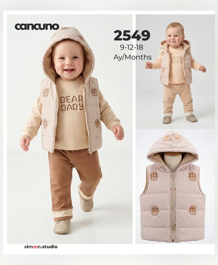 Can Cuno kışlık bebek giyim, model 2549