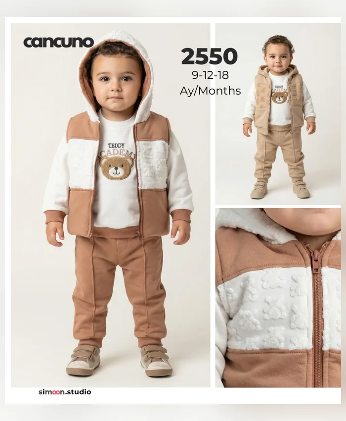 Can Cuno kışlık bebek giyim, model 2550