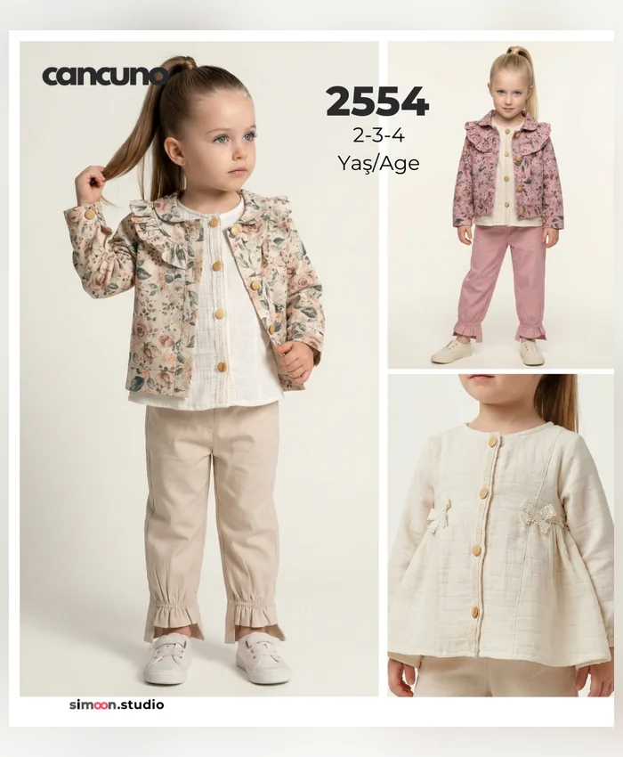 Can Cuno kışlık bebek giyim, model 2554