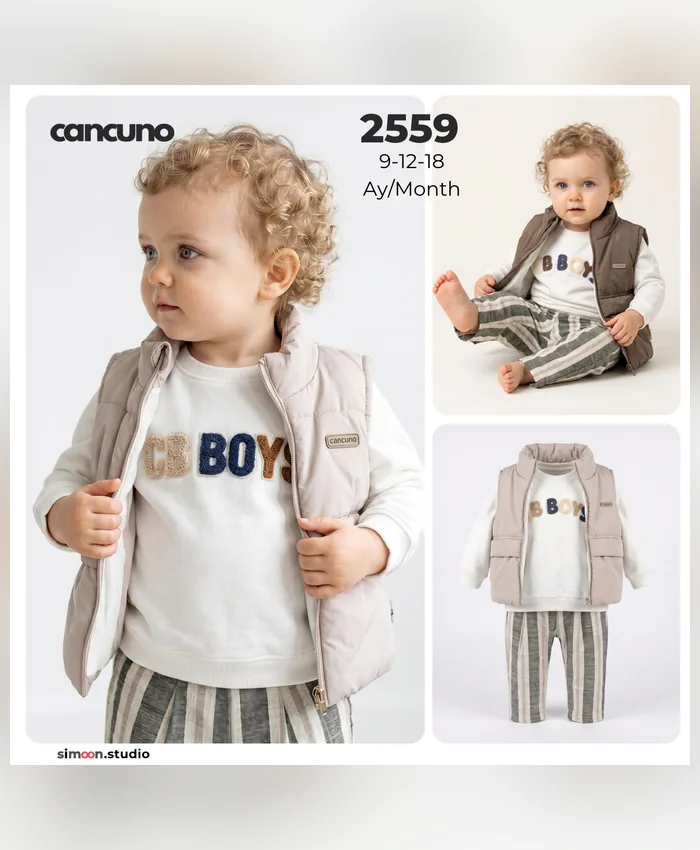 Can Cuno kışlık bebek giyim, model 2559