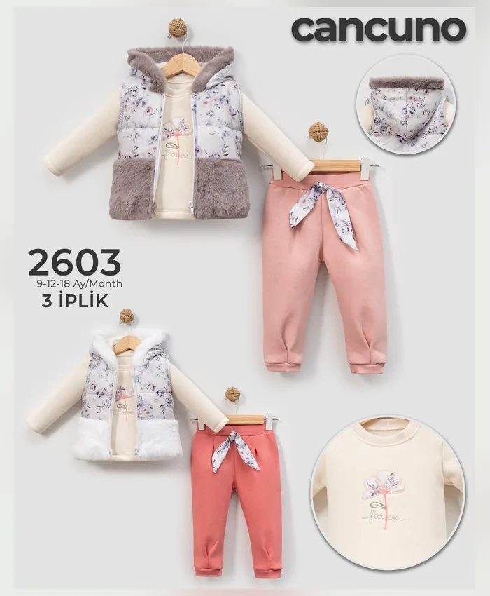 Can Cuno kışlık bebek giyim, model 2603