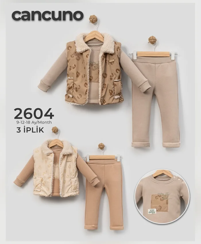 Can Cuno kışlık bebek giyim, model 2604