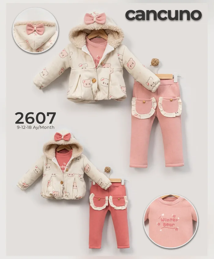 Can Cuno kışlık bebek giyim, model 2607