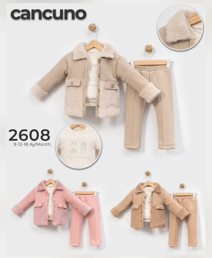 Can Cuno kışlık bebek giyim, model 2608