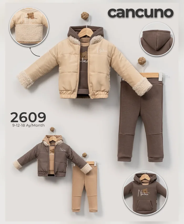 Can Cuno kışlık bebek giyim, model 2609