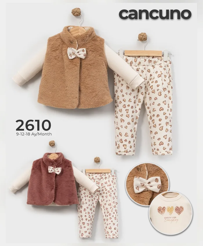 Can Cuno kışlık bebek giyim, model 2610