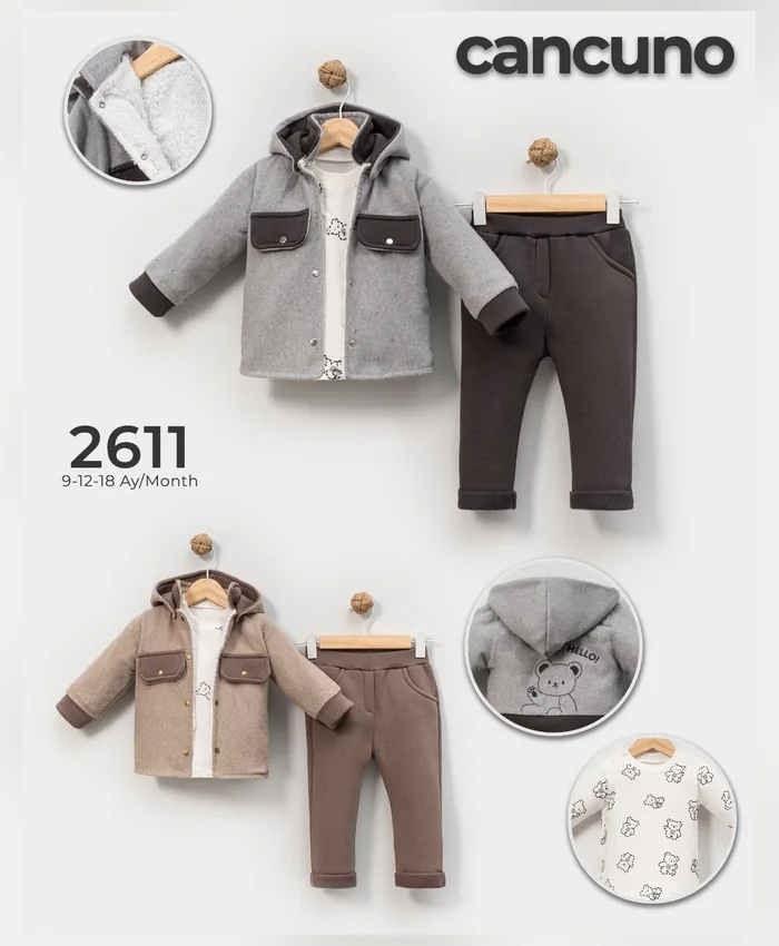 Can Cuno kışlık bebek giyim, model 2611