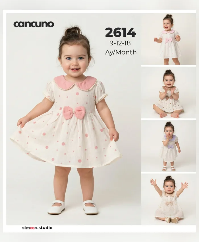 Can Cuno yazlık bebek giyim, model 2614