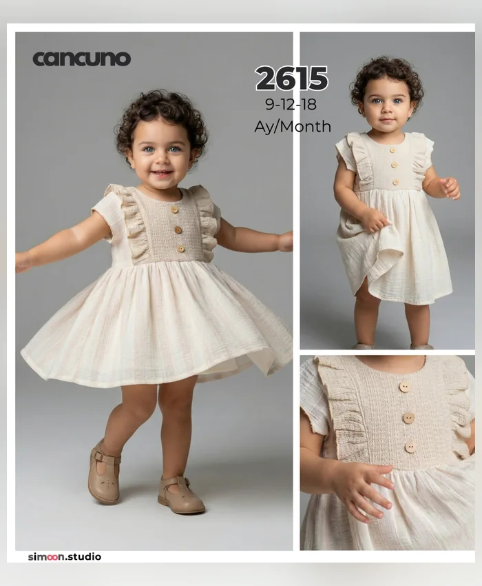 Can Cuno yazlık bebek giyim, model 2615