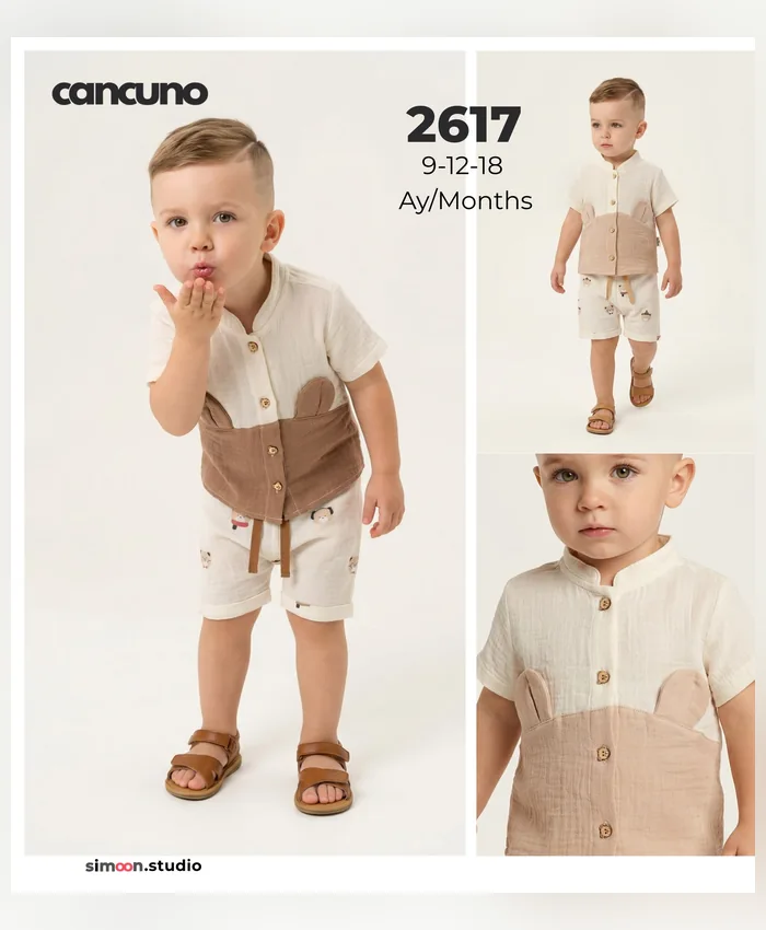 Can Cuno yazlık bebek giyim, model 2617