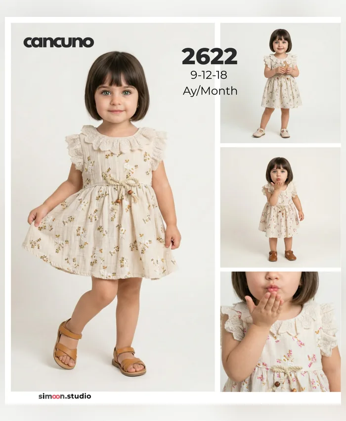 Can Cuno yazlık bebek giyim, model 2622