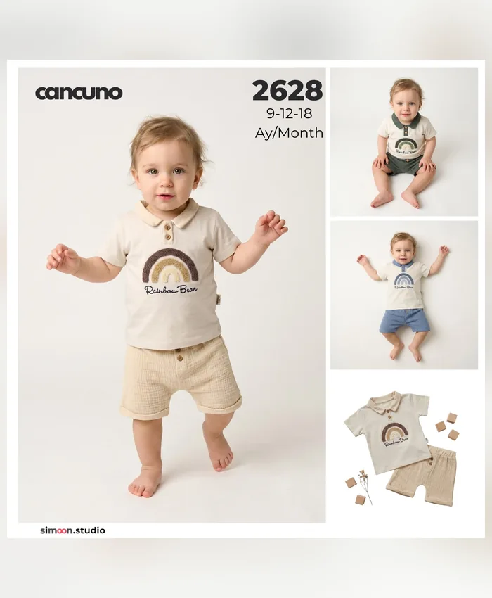 Can Cuno yazlık bebek giyim, model 2628