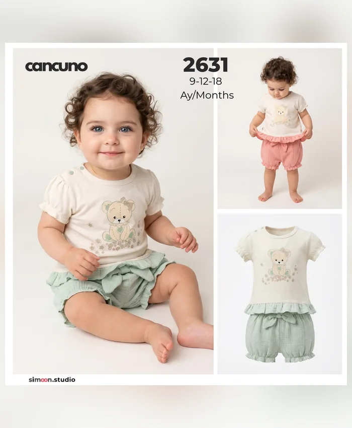Can Cuno yazlık bebek giyim, model 2631