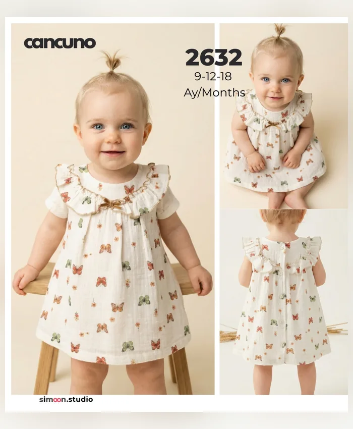 Can Cuno yazlık bebek giyim, model 2632