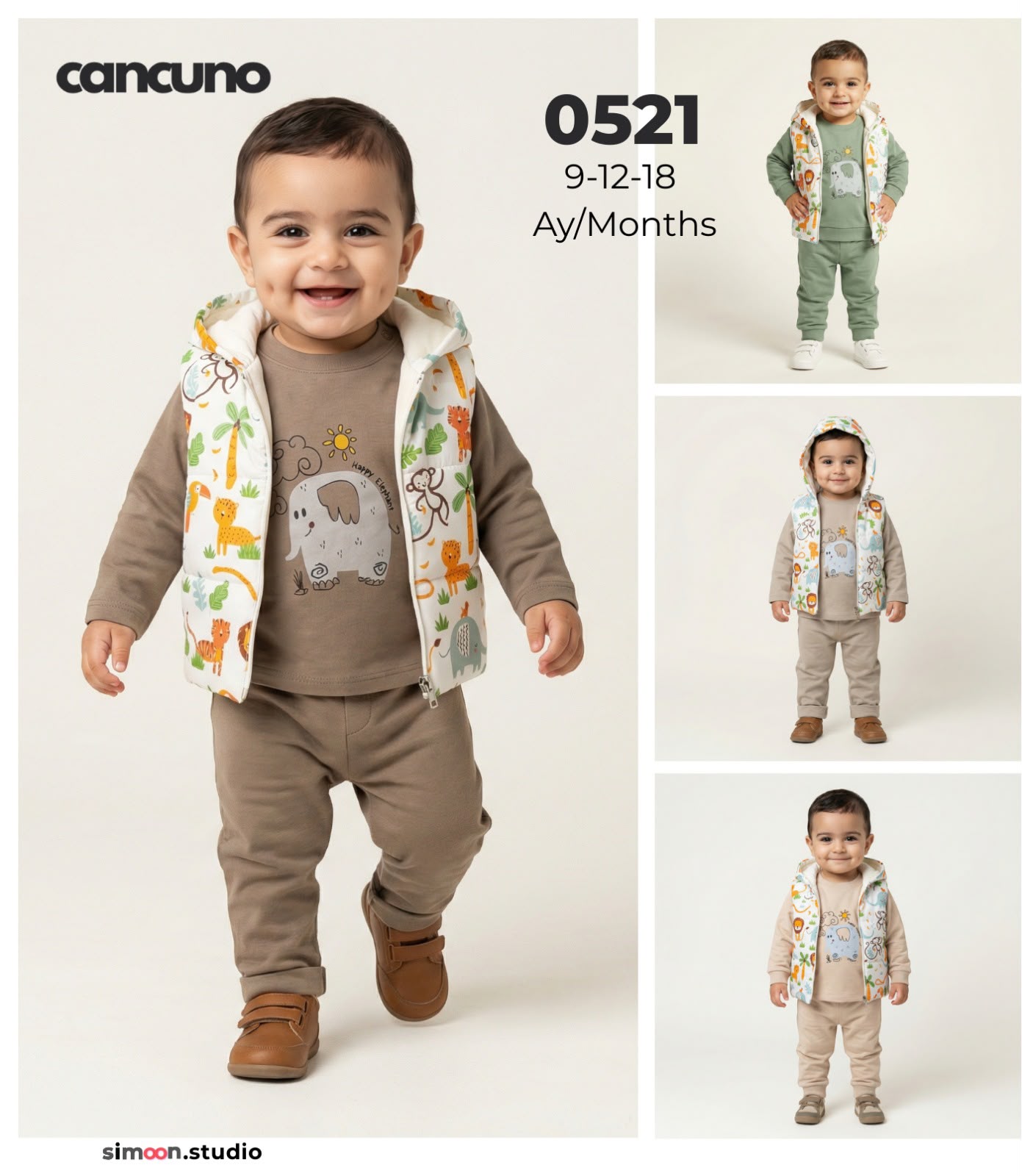 Can Cuno kışlık bebek giyim model 0521